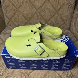 Birkenstock x Concepts Boston Epi Lime 37 US L6 Narrow Fit New